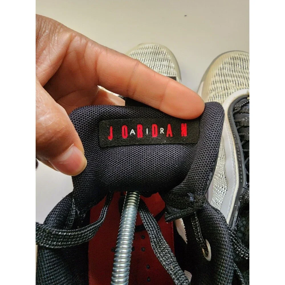 Nike Air Jordan XXXVI Sneakers Mens 11 White Black Red Psychic Energy Basketball